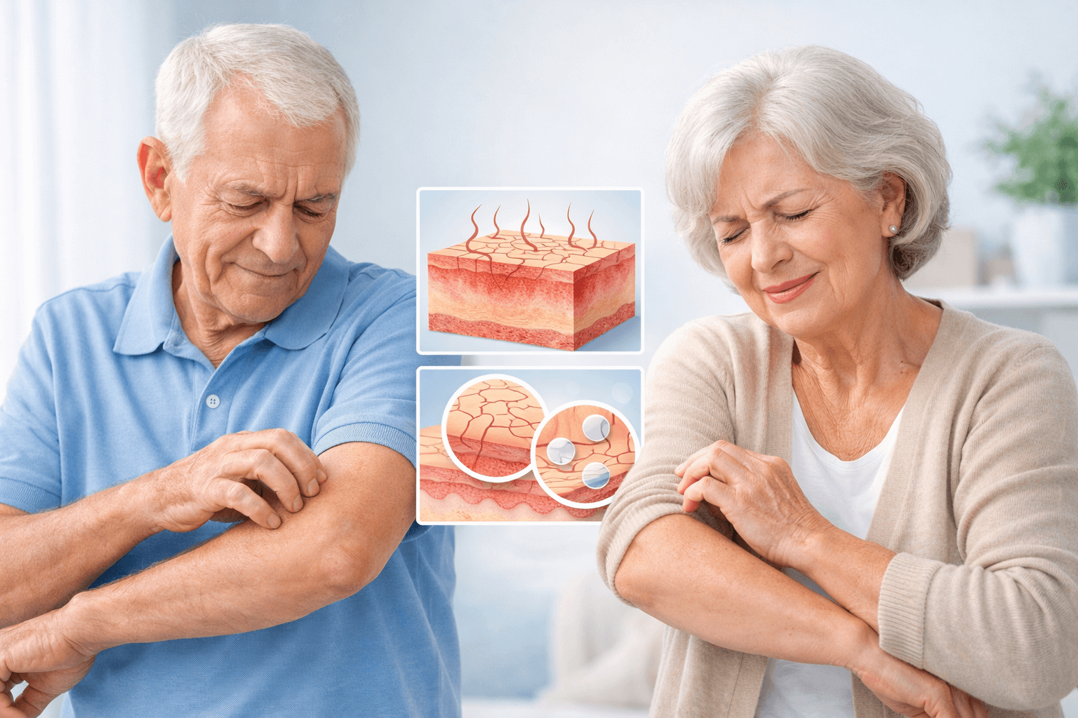 Kulit Kering dan Gatal pada Lansia? Ini Penyebab dan Cara Mengatasinya